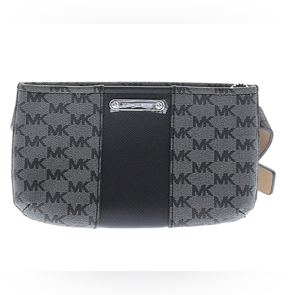 Michael Kors Handbags - Michael Kors Gray and Black Belt Bag woman size L/XL